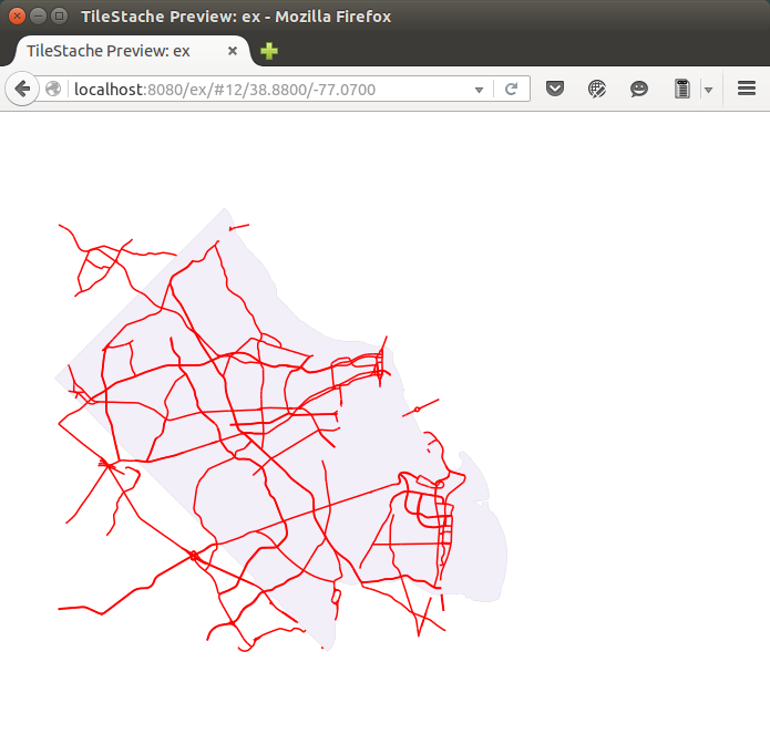 First view of Map Arlington in TileStache