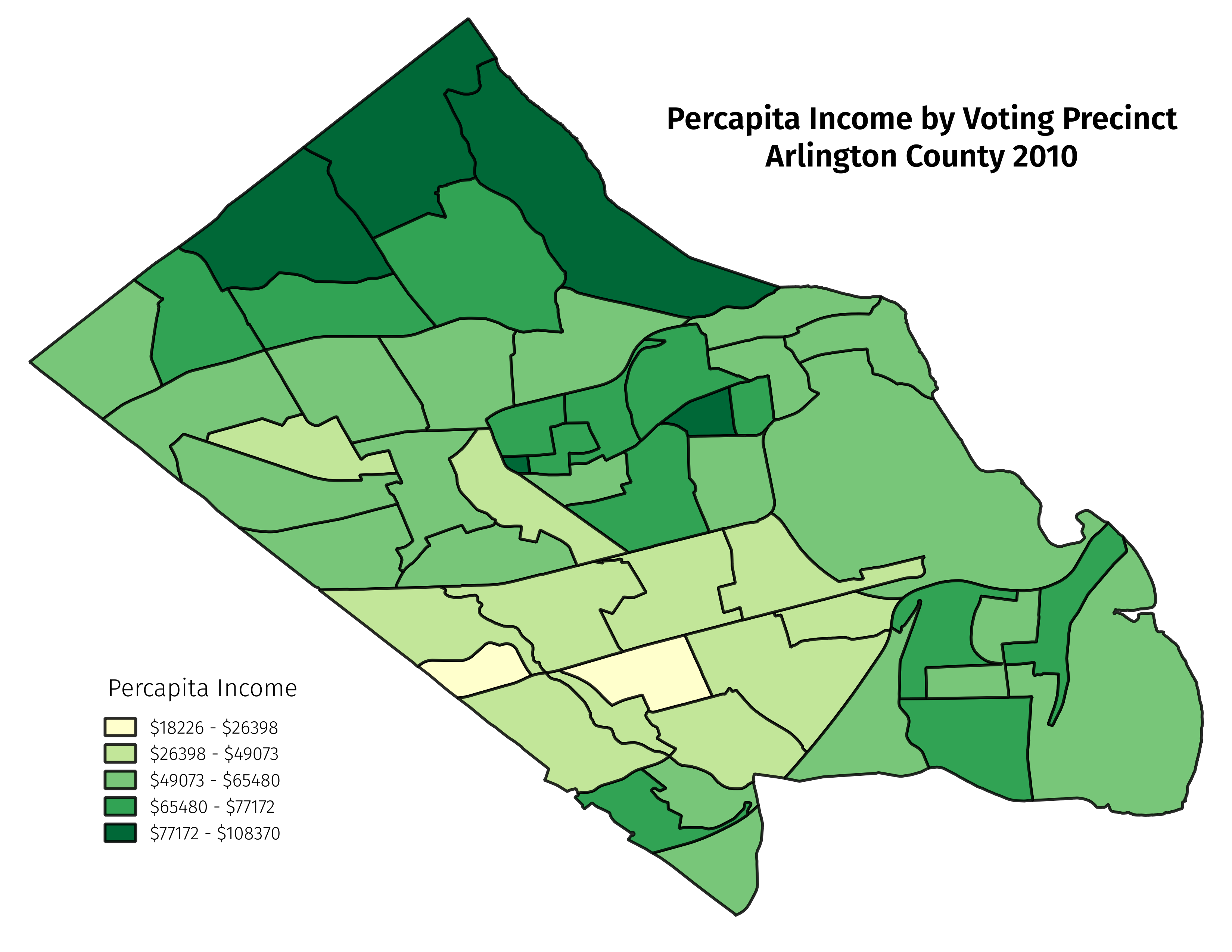 Choropleth Income Map